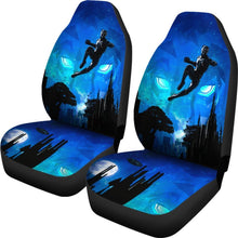 Load image into Gallery viewer, Black Panther Night Seat Covers Amazing Best Gift Ideas 2020 Universal Fit 090505 - CarInspirations