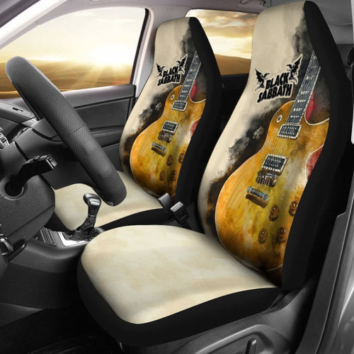 Black Sabbath Car Seat Covers Guitar Rock Band Fan Gift Universal Fit 194801 - CarInspirations