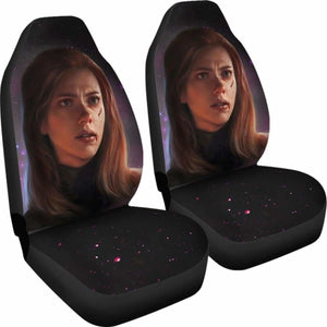 Black Widow Natasha Car Seat Covers Universal Fit 051012 - CarInspirations