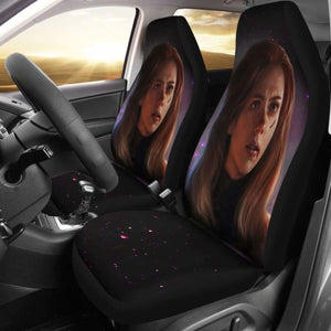 Black Widow Natasha Car Seat Covers Universal Fit 051012 - CarInspirations