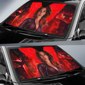 Black Window Car Sunshade Universal Fit 225311 - CarInspirations