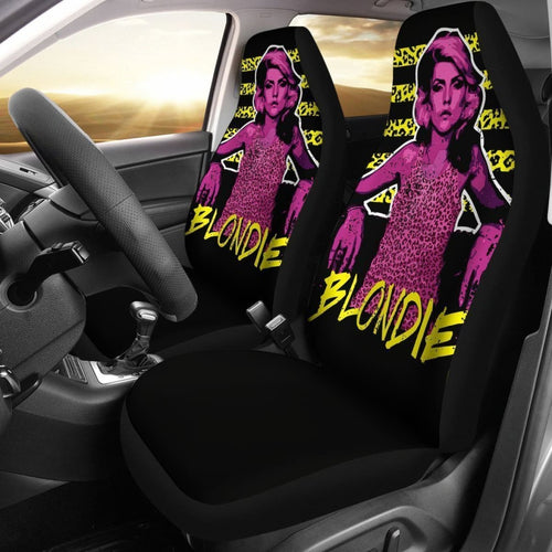 Blondie Rock Band Debbie Harry Car Seat Covers Lt04 Universal Fit 225721 - CarInspirations