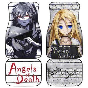 Blood Connects Us Rachel Gardner & Isaac Foster Angels Of Death Car Mats Mn04 Universal Fit 111204 - CarInspirations