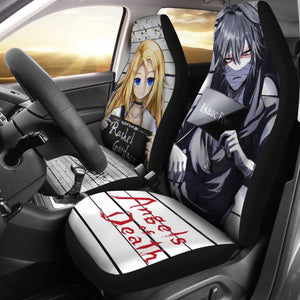 Blood Connects Us Rachel Gardner & Isaac Foster Angels Of Death Car Seat Covers Mn04 Universal Fit 225721 - CarInspirations