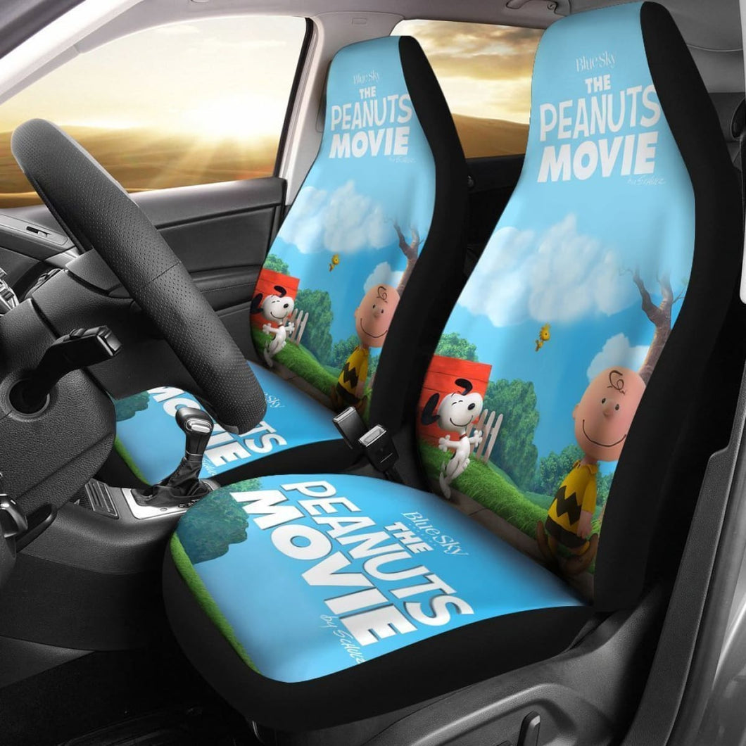 Blue Sky The Peanuts Movie Car Seat Covers Lt03 Universal Fit 225721 - CarInspirations