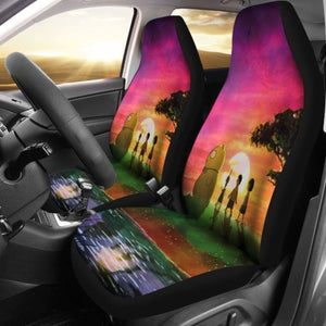 BobS Buger Looking Sunrise Car Seat Covers Universal Fit 051012 - CarInspirations