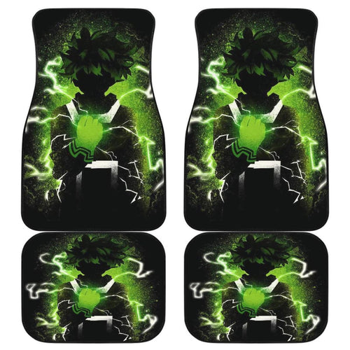 Boku Art Car Floor Mats My Hero Academia Anime Fan Gift H051520 Universal Fit 072323 - CarInspirations