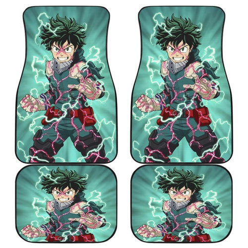 Boku Art My Hero Academia Car Floor Mats Manga Fan Gift H051520 Universal Fit 072323 - CarInspirations