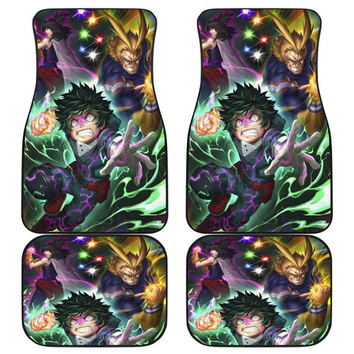 Boku My Hero Academia Car Floor Mats Manga Fan Gift H051520 Universal Fit 072323 - CarInspirations