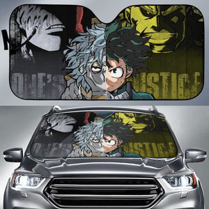 Boku My Hero Academia Car Sun Shades Manga Fan Gift H051520 Universal Fit 072323 - CarInspirations