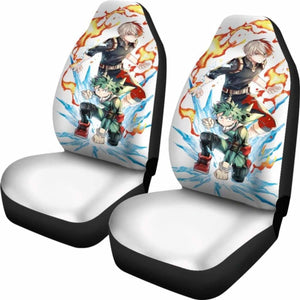 Boku No Hero Academia Car Seat Covers 4 Universal Fit - CarInspirations