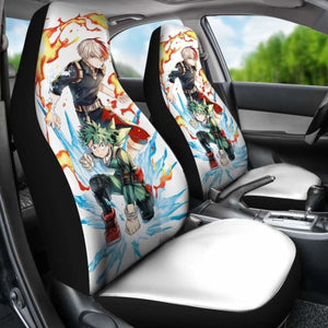 Boku No Hero Academia Car Seat Covers 4 Universal Fit - CarInspirations