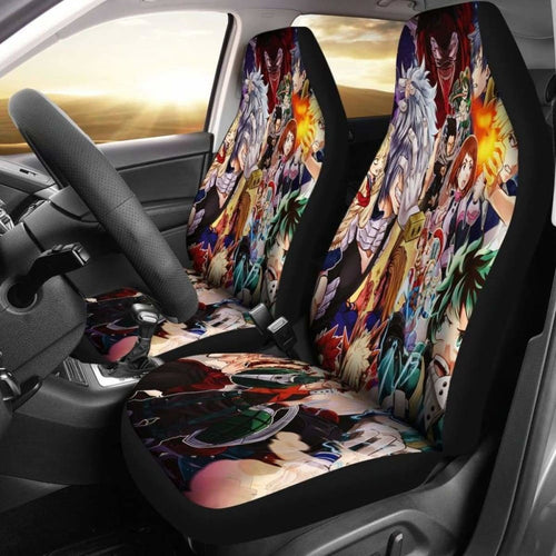 Boku No Hero Academia Car Seat Covers Universal Fit - CarInspirations