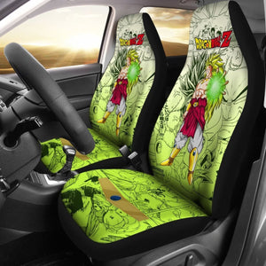 Broly Dragon Ball Z Car Seat Covers Manga Mixed Anime Universal Fit 194801 - CarInspirations