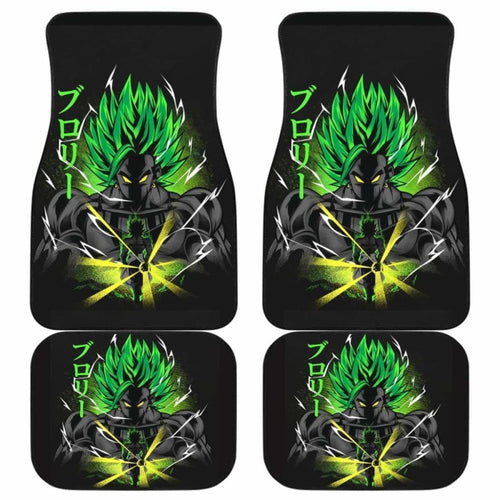 Broly Legendary Saiyan Car Mats Universal Fit - CarInspirations
