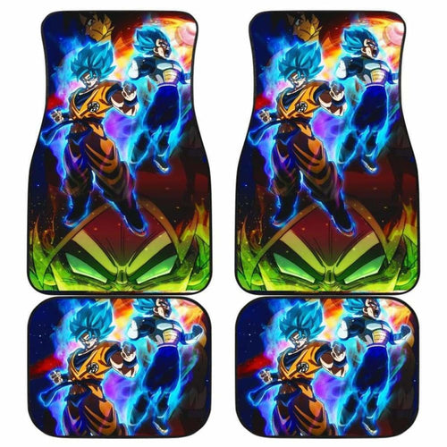 Broly The Legendary Saiyan Car Floor Mats Universal Fit - CarInspirations