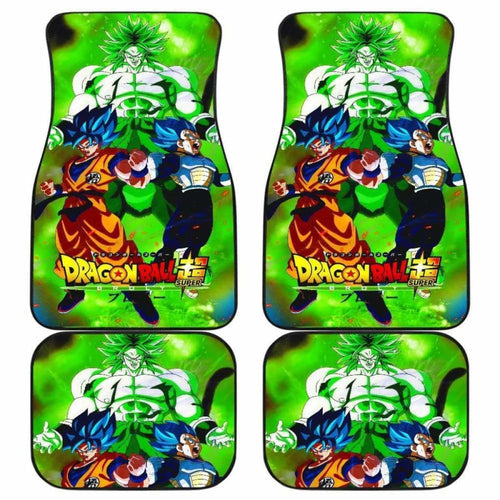 Broly The Movie Car Floor Mats Universal Fit - CarInspirations