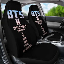 Load image into Gallery viewer, Bts Car Seat Covers Universal Fit 051012 - CarInspirations