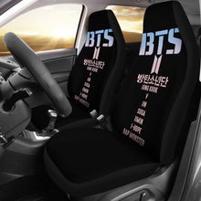 Load image into Gallery viewer, Bts Car Seat Covers Universal Fit 051012 - CarInspirations