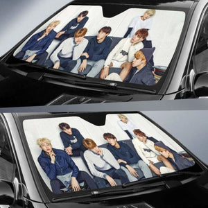 BTS Car Sun Shade 918b Universal Fit - CarInspirations