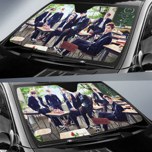 BTS In School Sun Shade amazing best gift ideas 2020 Universal Fit 174503 - CarInspirations