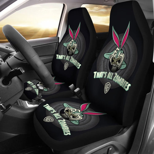 Bugs Bunny Car Seat Covers Looney Tunes Cartoon H200212 Universal Fit 225311 - CarInspirations