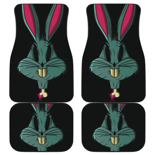 Bugs Bunny Cartoon Looney Tunes Car Floor Mats H200215 Universal Fit 225311 - CarInspirations