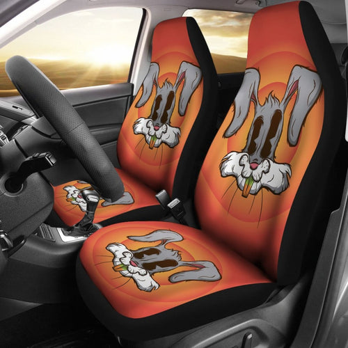 Bugs Bunny Looney Tunes Cartoon Car Seat Covers H200215 Universal Fit 225311 - CarInspirations