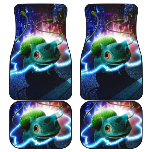 Bulbasaur Pokemon Car Floor Mats Nh07 Set 4 Universal Fit 111204 - CarInspirations