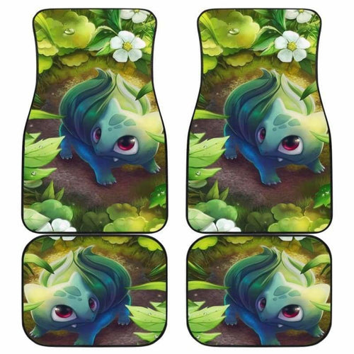 Bulbasaur Pokemon Car Floor Mats Universal Fit 051912 - CarInspirations