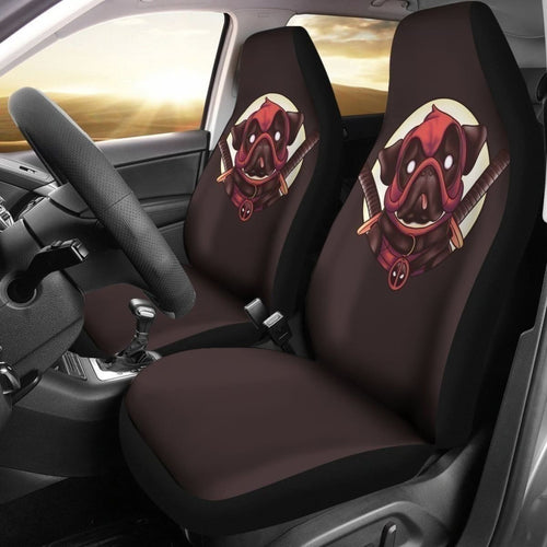 Bulldog Deadpool Car Seat Covers Universal Fit 194801 - CarInspirations