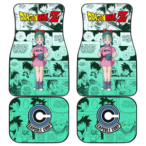 Bulma Dragon Ball Z Car Floor Mats Manga Mixed Anime Universal Fit 175802 - CarInspirations