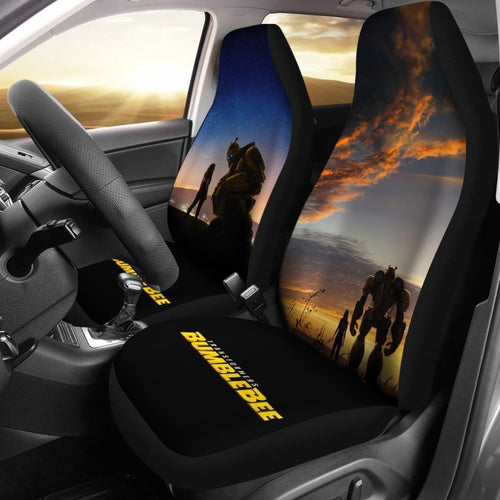 Bumblebee And Charlie Car Seat Covers Lt03 Universal Fit 225721 - CarInspirations
