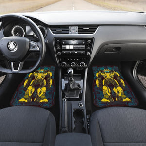 Bumblebee Car Floor Mats Funny Gift Idea For Fan Universal Fit 175802 - CarInspirations