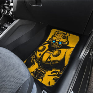 Bumblebee Car Floor Mats Gift Idea For Fan Universal Fit 175802 - CarInspirations
