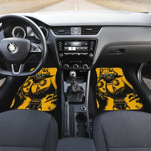 Bumblebee Car Floor Mats Gift Idea For Fan Universal Fit 175802 - CarInspirations