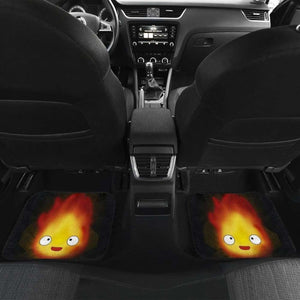 Calcifer The Movie Funny Fire Car Floor Mats Universal Fit 051012 - CarInspirations