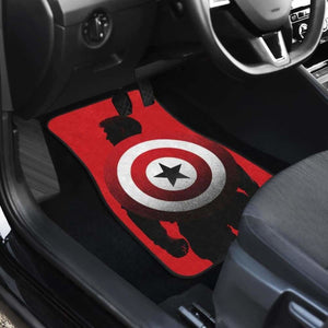 Captain America Car Floor Mats Universal Fit - CarInspirations