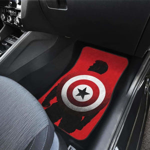 Captain America Car Floor Mats Universal Fit - CarInspirations