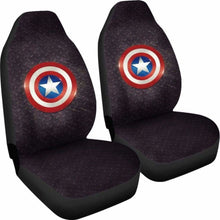 Load image into Gallery viewer, Captain American Car Seat Covers Universal Fit 051012 - CarInspirations