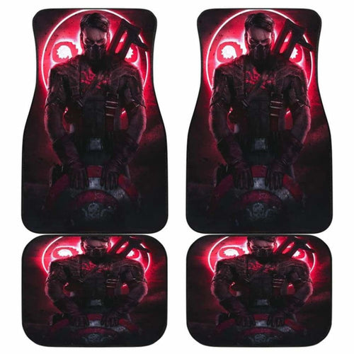 Captain Hydra Car Floor Mats Universal Fit - CarInspirations