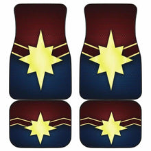 Load image into Gallery viewer, Captain Marvel Star Sign End Game Car Floor Mats Universal Fit 051012 - CarInspirations
