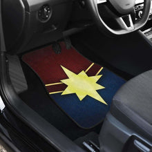 Load image into Gallery viewer, Captain Marvel Star Sign End Game Car Floor Mats Universal Fit 051012 - CarInspirations