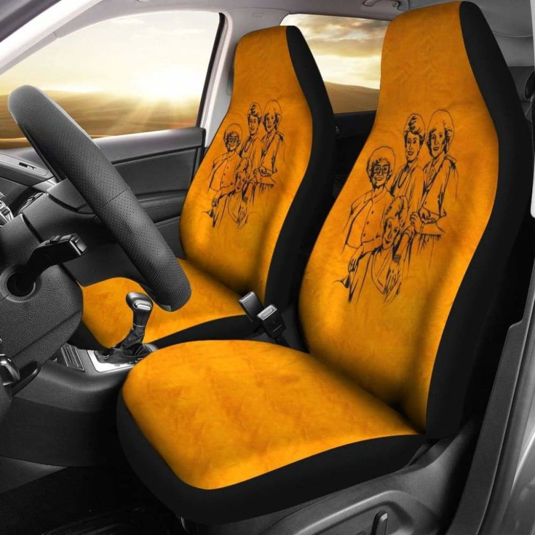 Car Seat Cover The Golden Girls 094128 Universal Fit - CarInspirations