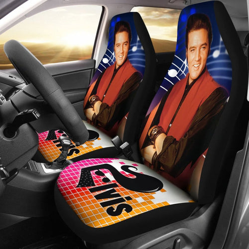 Car Seat Covers - Elvis Presley Universal Fit 195417 - CarInspirations