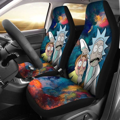 Car Seat Covers rick and morty 094128 Universal Fit - CarInspirations
