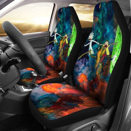 Car Seat Covers Rick And Morty 094128 Universal Fit - CarInspirations
