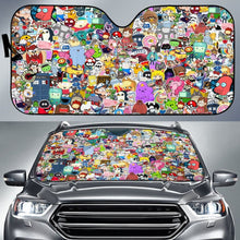 Load image into Gallery viewer, Cartoon Animation Car Sun Shade amazing best gift ideas 2020 Universal Fit 174503 - CarInspirations