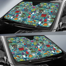 Load image into Gallery viewer, Cartoon Animation Sun Shade amazing best gift ideas 2020 Universal Fit 174503 - CarInspirations