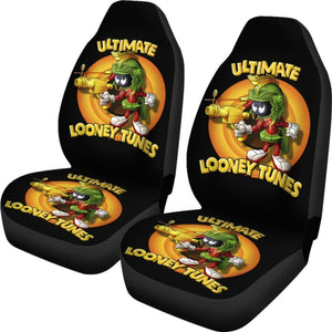 Cartoon Looney Tunes Martian Car Seat Covers H200215 Universal Fit 225311 - CarInspirations